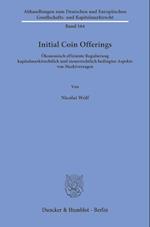 Initial Coin Offerings
