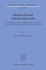 Streikrecht und Arbeitsvölkerrecht.