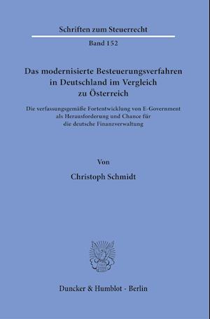 Das modernisierte Besteuerungsverfahren in Deutschland im Vergleich zu Österreich.