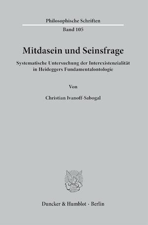 Mitdasein und Seinsfrage.