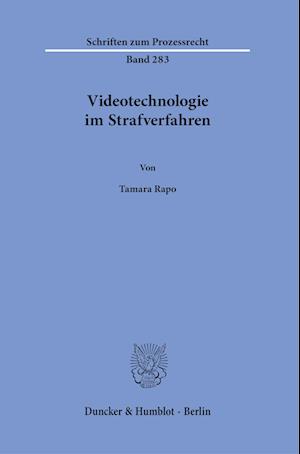 Videotechnologie im Strafverfahren.