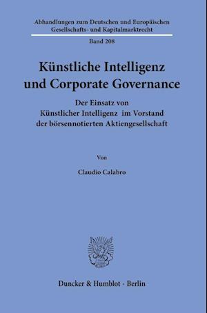 Künstliche Intelligenz und Corporate Governance.