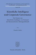 Künstliche Intelligenz und Corporate Governance.
