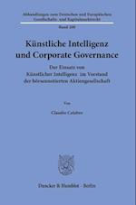 Künstliche Intelligenz und Corporate Governance.