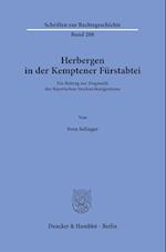 Herbergen in der Kemptener Fürstabtei