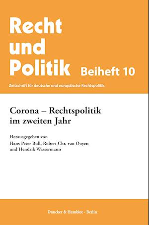 Corona - Rechtspolitik im zweiten Jahr.