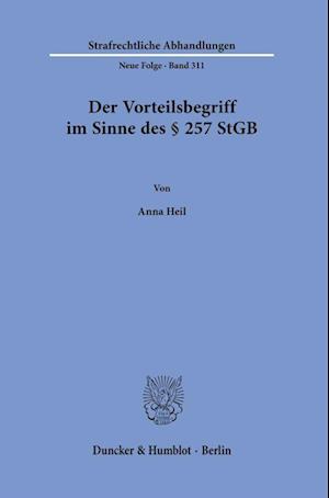 Der Vorteilsbegriff im Sinne des § 257 StGB