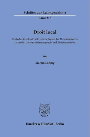 Droit local