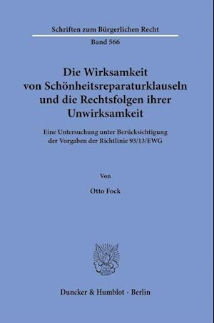 Die Wirksamkeit von Schönheitsreparaturklauseln und die Rechtsfolgen ihrer Unwirksamkeit