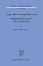 Die grundrechtsschaffende Gewalt.