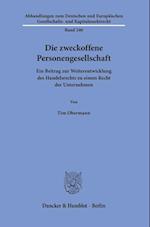 Die zweckoffene Personengesellschaft