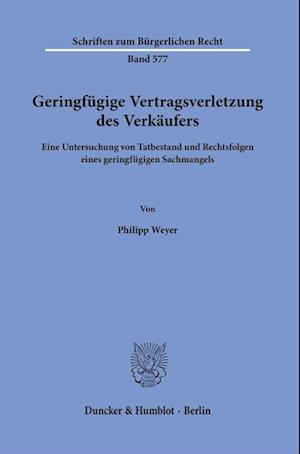 Geringfügige Vertragsverletzung des Verkäufers