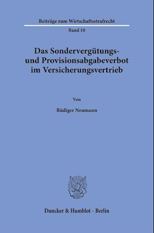 Das Sondervergütungs- und Provisionsabgabeverbot im Versicherungsvertrieb