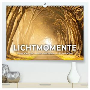 Lichtmomente - Fotografien, die in einem besonderen Licht erstrahlen. (hochwertiger Premium Wandkalender 2025 DIN A2 quer), Kunstdruck in Hochglanz