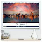 Stralsund, Eine Perle an der Ostsee (hochwertiger Premium Wandkalender 2025 DIN A2 quer), Kunstdruck in Hochglanz