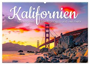 Kalifornien - Los Angeles, San Francisco und viel mehr. (Wandkalender 2025 DIN A2 quer), CALVENDO Monatskalender