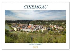 Chiemgau - Impressionen (Wandkalender 2025 DIN A2 quer), CALVENDO Monatskalender