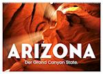 Arizona - Der Grand Canyon State. (Wandkalender 2025 DIN A2 quer), CALVENDO Monatskalender