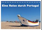Eine Reise durch Portugal (Tischkalender 2025 DIN A5 quer), CALVENDO Monatskalender