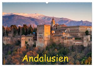 Andalusien - Spanien (Wandkalender 2025 DIN A2 quer), CALVENDO Monatskalender