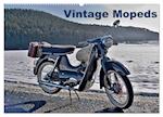 Vintage Mopeds (Wandkalender 2025 DIN A2 quer), CALVENDO Monatskalender