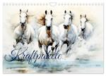 Kraftpakete in Aquarell (Wandkalender 2025 DIN A4 quer), CALVENDO Monatskalender