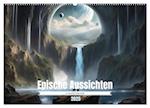 Epische Aussichten (Wandkalender 2025 DIN A2 quer), CALVENDO Monatskalender