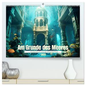 Am Grunde des Meeres (hochwertiger Premium Wandkalender 2025 DIN A2 quer), Kunstdruck in Hochglanz