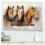 365 Tage auf dem Land (hochwertiger Premium Wandkalender 2025 DIN A2 quer), Kunstdruck in Hochglanz