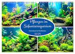 Pflanzen im Süßwasseraquarium. Gartenkunst im Fischbecken (Wandkalender 2025 DIN A3 quer), CALVENDO Monatskalender