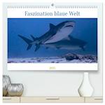 Faszination blaue Welt (hochwertiger Premium Wandkalender 2025 DIN A2 quer), Kunstdruck in Hochglanz