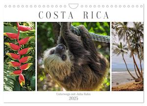 Costa Rica - unterwegs mit Julia Hahn (Wandkalender 2025 DIN A4 quer), CALVENDO Monatskalender