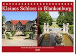 Kleines Schloss in Blankenburg und die Roseburg bei Ballenstedt (Tischkalender 2025 DIN A5 quer), CALVENDO Monatskalender