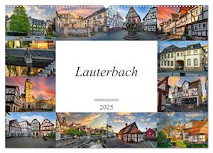 Lauterbach Impressionen (Wandkalender 2025 DIN A2 quer), CALVENDO Monatskalender