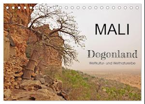 Mali - Dogonland - Weltkultur- und Weltnaturerbe (Tischkalender 2025 DIN A5 quer), CALVENDO Monatskalender