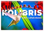 Kolibris - wahre Luftakrobaten (Wandkalender 2025 DIN A4 quer), CALVENDO Monatskalender