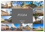 Fulda Impressionen (Tischkalender 2025 DIN A5 quer), CALVENDO Monatskalender