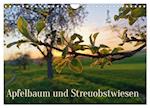 Apfelbaum und Streuobstwiesen (Wandkalender 2025 DIN A4 quer), CALVENDO Monatskalender
