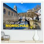 Erlebe mit mir Monschau (hochwertiger Premium Wandkalender 2025 DIN A2 quer), Kunstdruck in Hochglanz