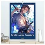 Gentle Anime Warriors (hochwertiger Premium Wandkalender 2025 DIN A2 hoch), Kunstdruck in Hochglanz