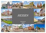 Hessen Impressionen (Wandkalender 2025 DIN A4 quer), CALVENDO Monatskalender