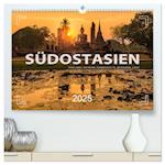 Südostasien - Thailand, Vietnam, Kambodscha, Myanmar, Laos (hochwertiger Premium Wandkalender 2025 DIN A2 quer), Kunstdruck in Hochglanz