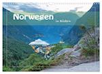 Norwegen in Bildern (Wandkalender 2025 DIN A3 quer), CALVENDO Monatskalender