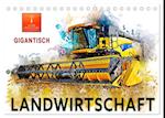 Landwirtschaft - Gigantisch (Tischkalender 2025 DIN A5 quer), CALVENDO Monatskalender