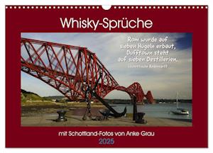 Whisky-Sprüche (Wandkalender 2025 DIN A3 quer), CALVENDO Monatskalender