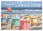 Am Strand von Langeoog (Wandkalender 2025 DIN A3 quer), CALVENDO Monatskalender