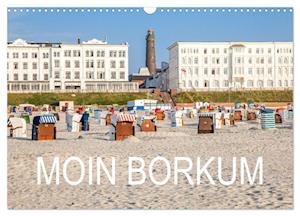 Moin Borkum (Wandkalender 2025 DIN A3 quer), CALVENDO Monatskalender