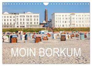 Moin Borkum (Wandkalender 2025 DIN A4 quer), CALVENDO Monatskalender