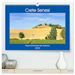 Crete Senesi - Raue Schönheit der Toskana (hochwertiger Premium Wandkalender 2025 DIN A2 quer), Kunstdruck in Hochglanz