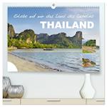 Erlebe mit mir das Land des Lächelns Thailand (hochwertiger Premium Wandkalender 2025 DIN A2 quer), Kunstdruck in Hochglanz